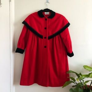 Vintage Rothschild red coat
